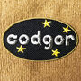 Codger Iron On Clothes Patch, thumbnail 1 of 2