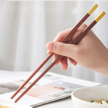 Personalised Non Slip Wooden Chopsticks With Gift Box, 3 of 6