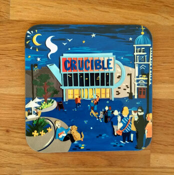 Crucible Theatre Coaster, 2 of 2