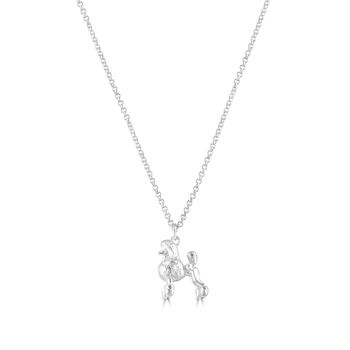 Personalised Poodle Sterling Silver Necklace, 4 of 10
