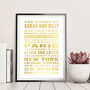 Our Story Personalised Print Valentines Gift, thumbnail 5 of 11