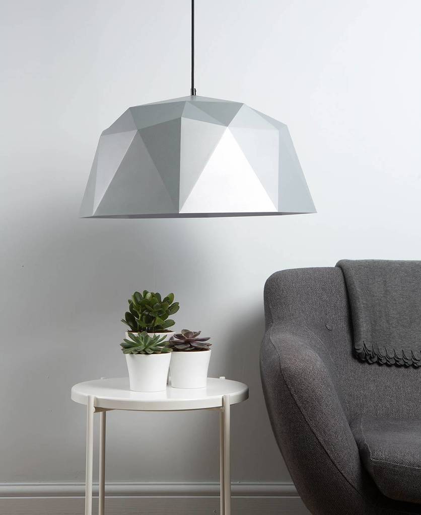 Geometric Pendant Light By Dowsing & Reynolds