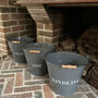 Fireside Bucket Collection Ash, Coal And Kindling, thumbnail 6 of 6