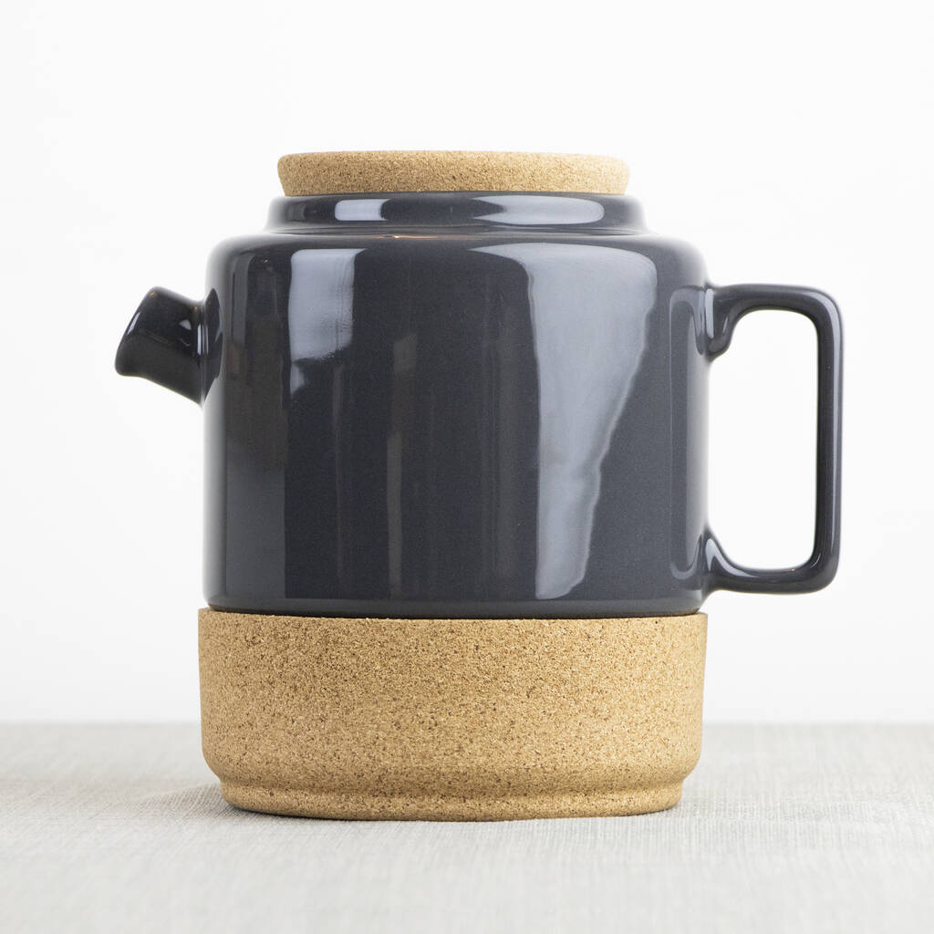 Eco Cork + Ceramic Teapot By Liga