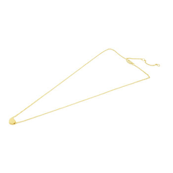 Small Heart Necklace In Matt Gold/Silver, 4 of 7