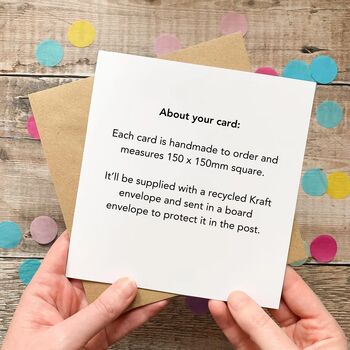 Personalised Easter Card For Child, Bunny Family, For Daughter, Son, Granddaughter, Grandson Etc, 5 of 6