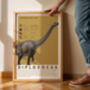 Diplodocus | Dinosaur Art Print, thumbnail 1 of 8