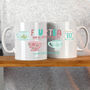 Personalised Four Tea Tea Mug 40th Birthday Gift, thumbnail 4 of 5