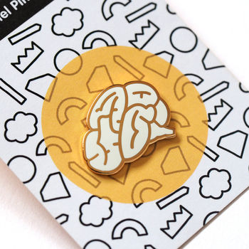Heart And Brain Pin Brooches, 11 of 12