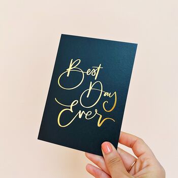 Best Day Ever Card With Confetti Envelope, 5 of 5