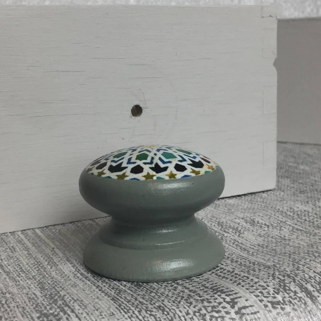 Moroccan Mosaic Door Drawer Cupboard Knob By Surface Candy