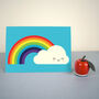 Happy Rainbow Kawaii Card, thumbnail 3 of 6