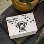 Personalised Pet Storage Box With Lift Off Lid, thumbnail 1 of 3