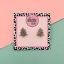 Christmas Tree Glitter Stud Earrings *More Colours Available*, thumbnail 3 of 5