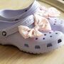 Satin Bow Croc Shoe Charms, thumbnail 3 of 8