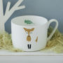 Personalised Hand Decorated Woodland Friends Cups, thumbnail 6 of 6