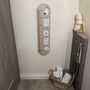 Baby’s Boy’s Wooden Height Chart And Photo Frames, thumbnail 1 of 7