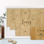 Wedding Jigsaw Puzzle Guestbook Modern Style Wedding, thumbnail 1 of 8