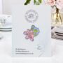 Small Spill The Tea Hard Enamel Pin Badge Badge, Flower Teacup Brooch, Friendship Jewellery Gift For Tea Lover, thumbnail 1 of 8