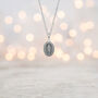 Personalised Oxidised Miraculous Medal Necklace, thumbnail 2 of 12