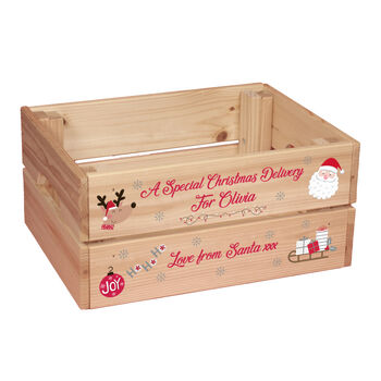 Personalised Rudolph Christmas Eve Crate, 6 of 6