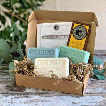 Three ‘Water’ Fragranced Handmade French Soaps, 2 of 10