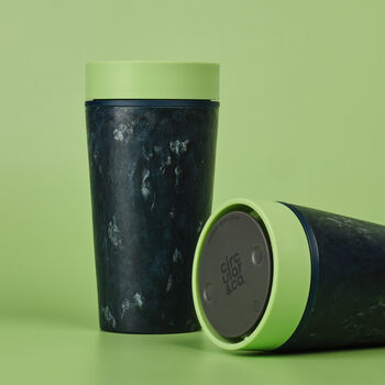 Circular And Co Coffee Cup Made From Fabric 12oz Pistachio Green, 8 of 8