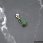 Raw Emerald Pendant Necklace, thumbnail 11 of 12