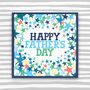 Happy Father's Day Card Stars, thumbnail 1 of 3