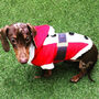 Christmas Santa Miniature Dachshund Jumper, thumbnail 2 of 3