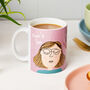 Personalised Female Face Mug, thumbnail 1 of 5