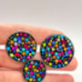 Disco Brooch/Pin/Badge With Colourful Glitter, thumbnail 7 of 8
