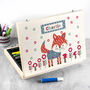 Personalised Kid’s Little Fox Colouring Set, thumbnail 2 of 5