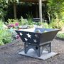 Collapsible Heavy Duty Fire Pit, thumbnail 4 of 6