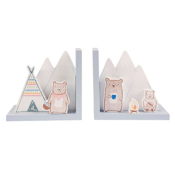 Bear Picnic Children's Bookends, 6 of 6