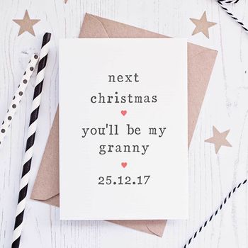 'Next Christmas' Grandparents Christmas Card, 3 of 4