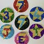 Custom Glitter Birthday Badge With Star Or Flash, thumbnail 9 of 9