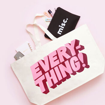 'Everything' Oversized Bag, 6 of 6