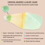 Green Aventurine Crystal Soap With Real Crystal Inside, thumbnail 5 of 7