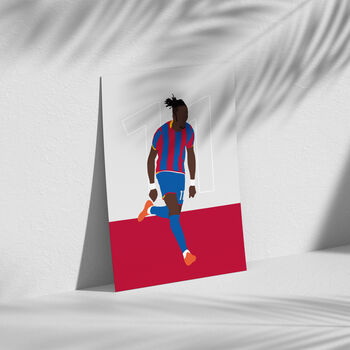 Wilfried Zaha Crystal Palace Poster, 2 of 3