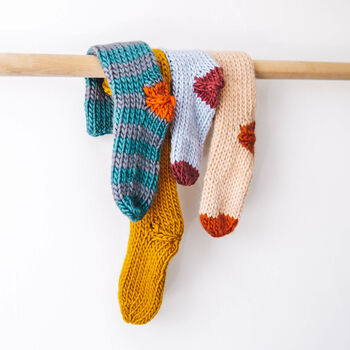 Knit Kit 'Sock It To Me' Lounge Socks, 10 of 11