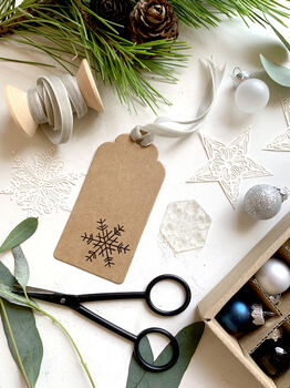 Snowflake Rubber Stamp, 6 of 6