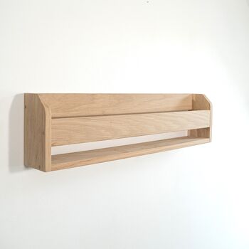 Oak Shoe Rack, Shoe Storage, Wooden Shoe Rack, 4 of 11