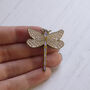 Dragonfly Enamel Pin Badge, thumbnail 2 of 5