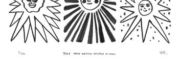 Sun Faces Personalised Print, 5 of 7