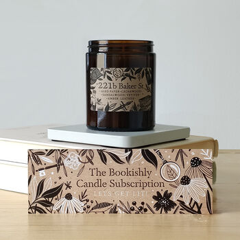 Three Month Literary Candle Subscription, 3 of 3