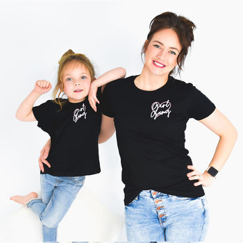 'Girl Gang' Mother's Day Twinning T Shirt, 2 of 9