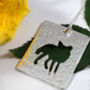 Sterling Silver Fox Silhouette Pendant, thumbnail 1 of 3