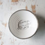 Porcelain Serving Bowl With Winter Twig Drawing, thumbnail 1 of 12