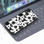 Black And White Forest Animals Camp iPhone Case, thumbnail 2 of 2